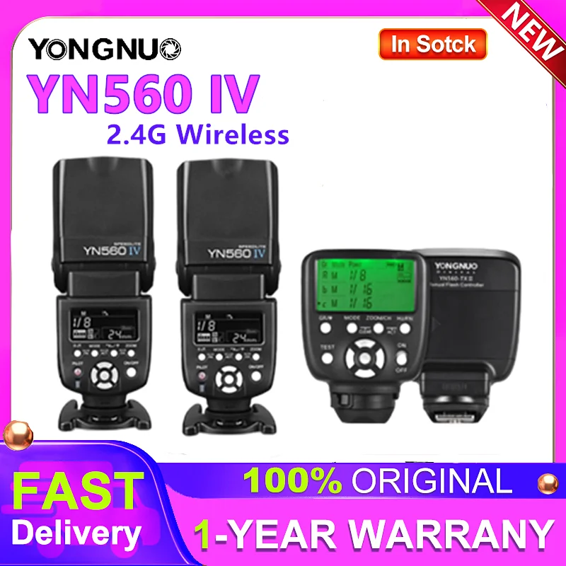 Recensione e Valutazione del Flash YONGNUO YN560 IV per Fotografia Professionale