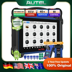 Newest Autel MaxiIM IM608 II IM608S II Car Key Programing Tool IMMO Key Programmer Diagnostic Scanner PK IM608PRO IM508 KM100