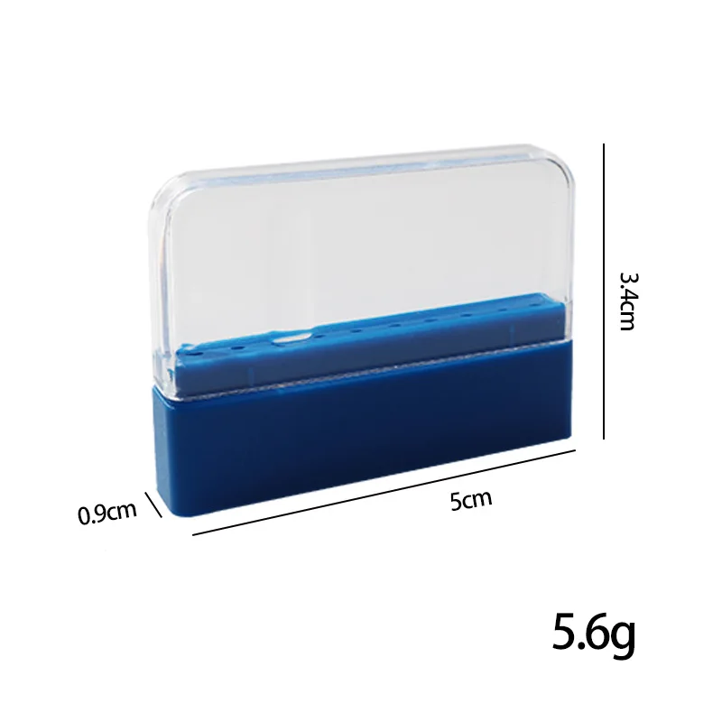 Dental Bur Box – Plastic Storage Case for 10 Burs – Dental Instrument Organizer