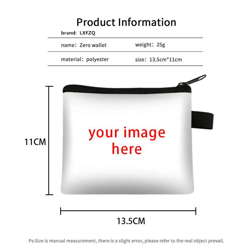 男の子と女の子のためのポータブルウォレットカードバッグ、ミニリップスティックバッグ、DIYマネーバッグ、カスタム画像、ロゴ、名前、コイン、ヘッドフォン、レディース