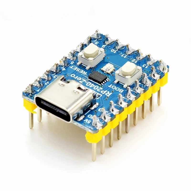 Imagem -05 - Raspberry pi Microcontrolador Pico Desenvolvimento Módulo Board Dual-core Cortex m0 Mais Processador Flash 2mb Rp2040-zero Rp2040 Pcs