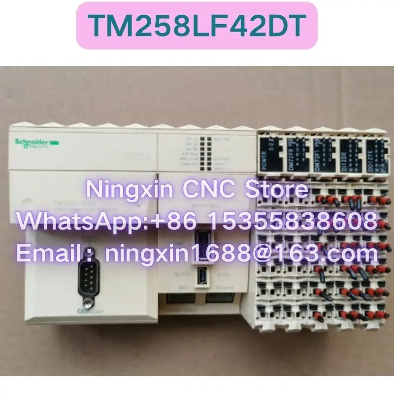 Used TM258LF42DT PLC Functional test OK Fast delivery