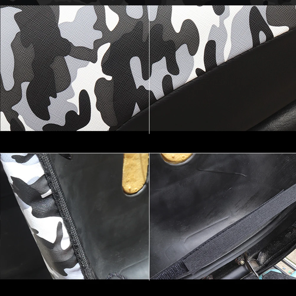 

Waterproof Seat Cover Motorcycle Saddle Pad Cushion Accessories Passenger Bicycle Padded Covers