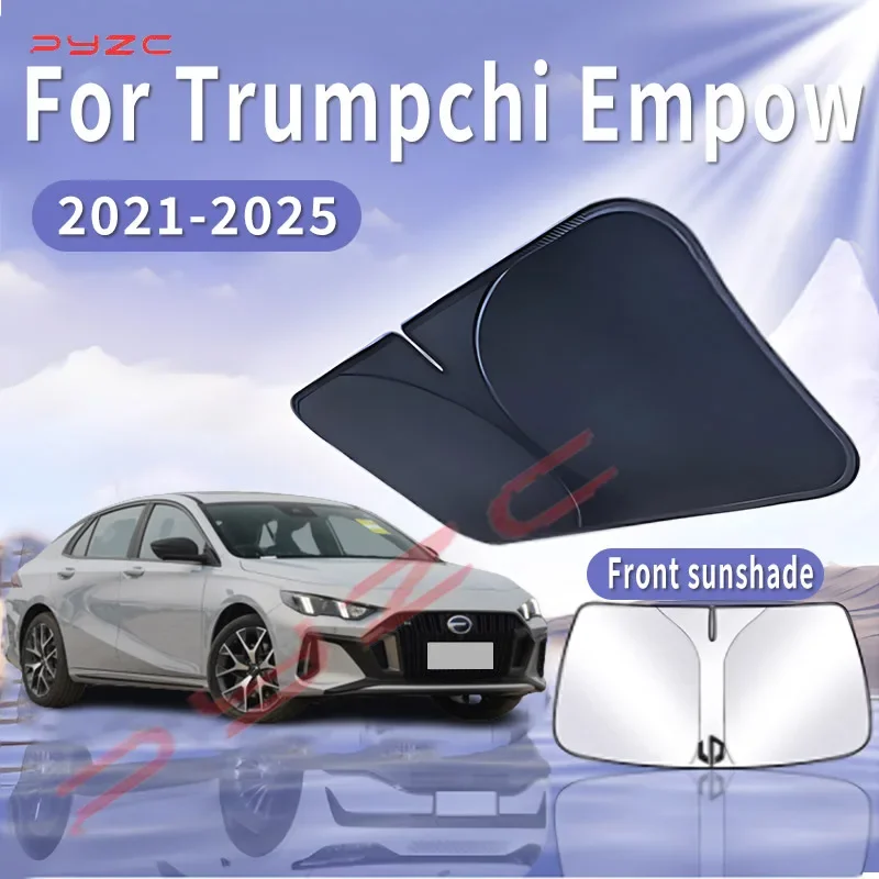 

Складной солнцезащитный козырек для Trumpchi Empow 2022-2025: теплоизоляция лобового стекла, летнее охлаждение, автоаксессуары