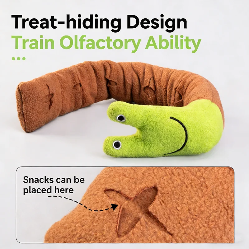 Snail Design Pet Treat Hiding - Dog Treat Puzzle Toy recension och pris