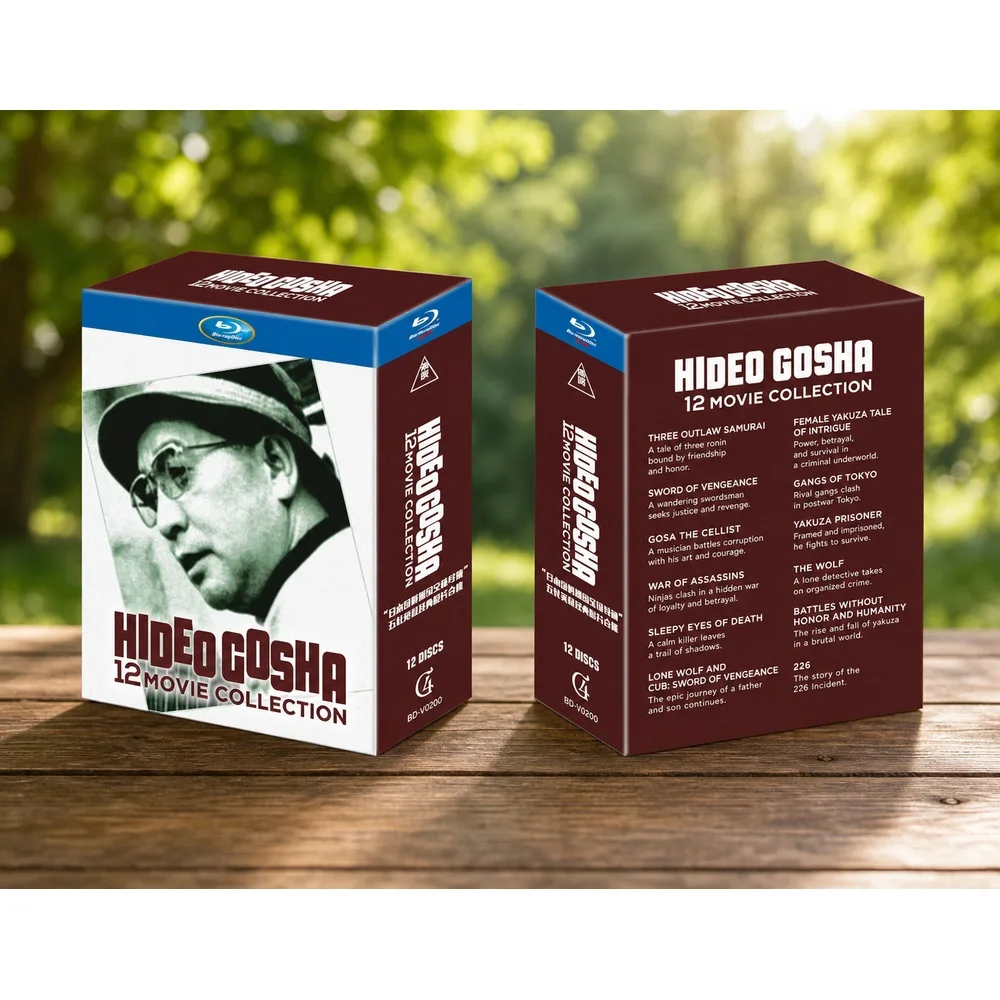 Совершенно новая коллекция Blu-ray HD-дисков с пятью великолепными фильмами Эйичи Кикучи, 12-дисковый набор, на японском языке