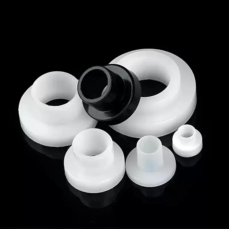 

M10 TO-1012(2000pcs) Black White T-Shaped Nylon Washer Plastic Step Spacer Concave Convex Screw Bushing Sleeve Insulation Gasket