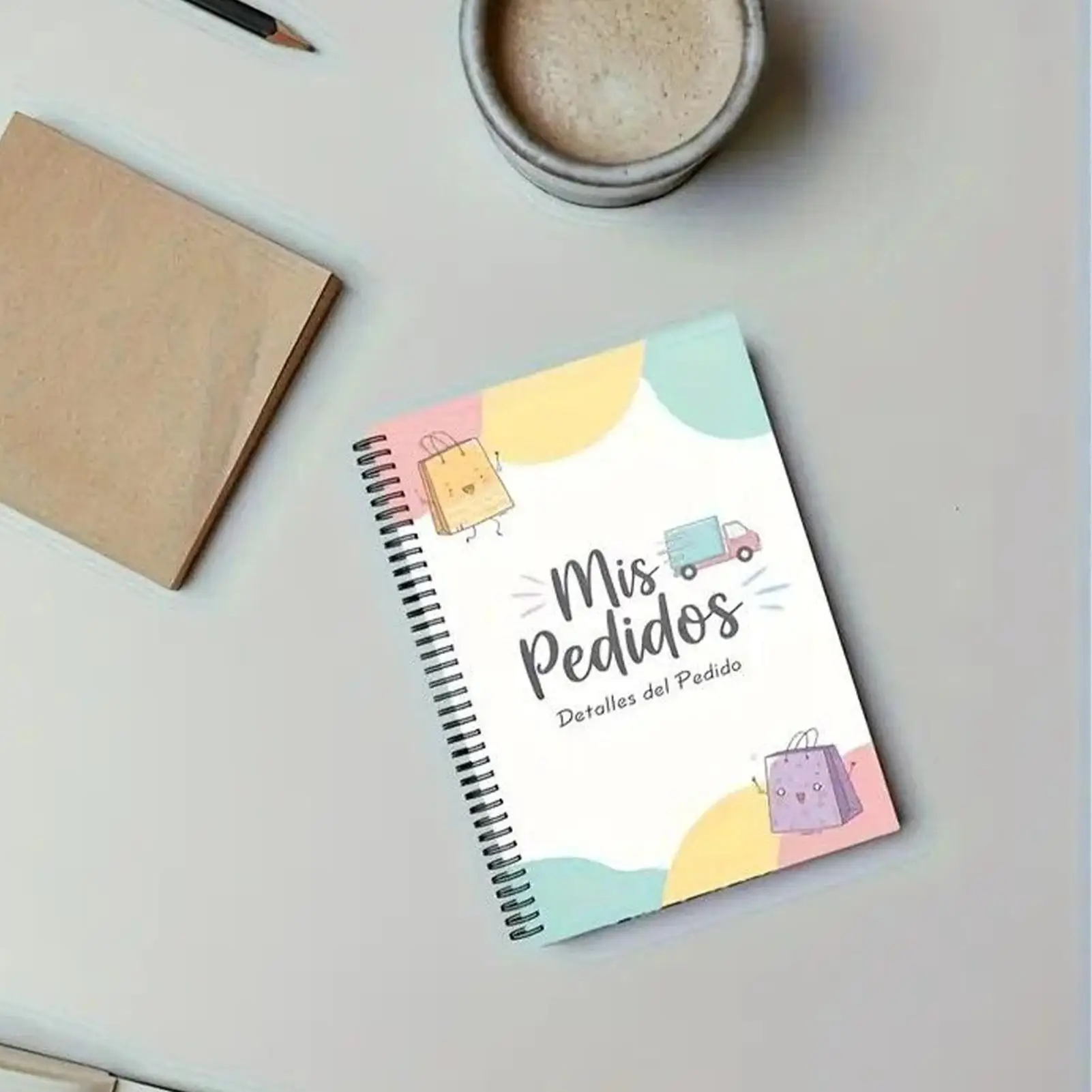 Work Order Book Spanish Sales Record Order Notebook For Servers Waitresses Small Business Restaurants Work Recording