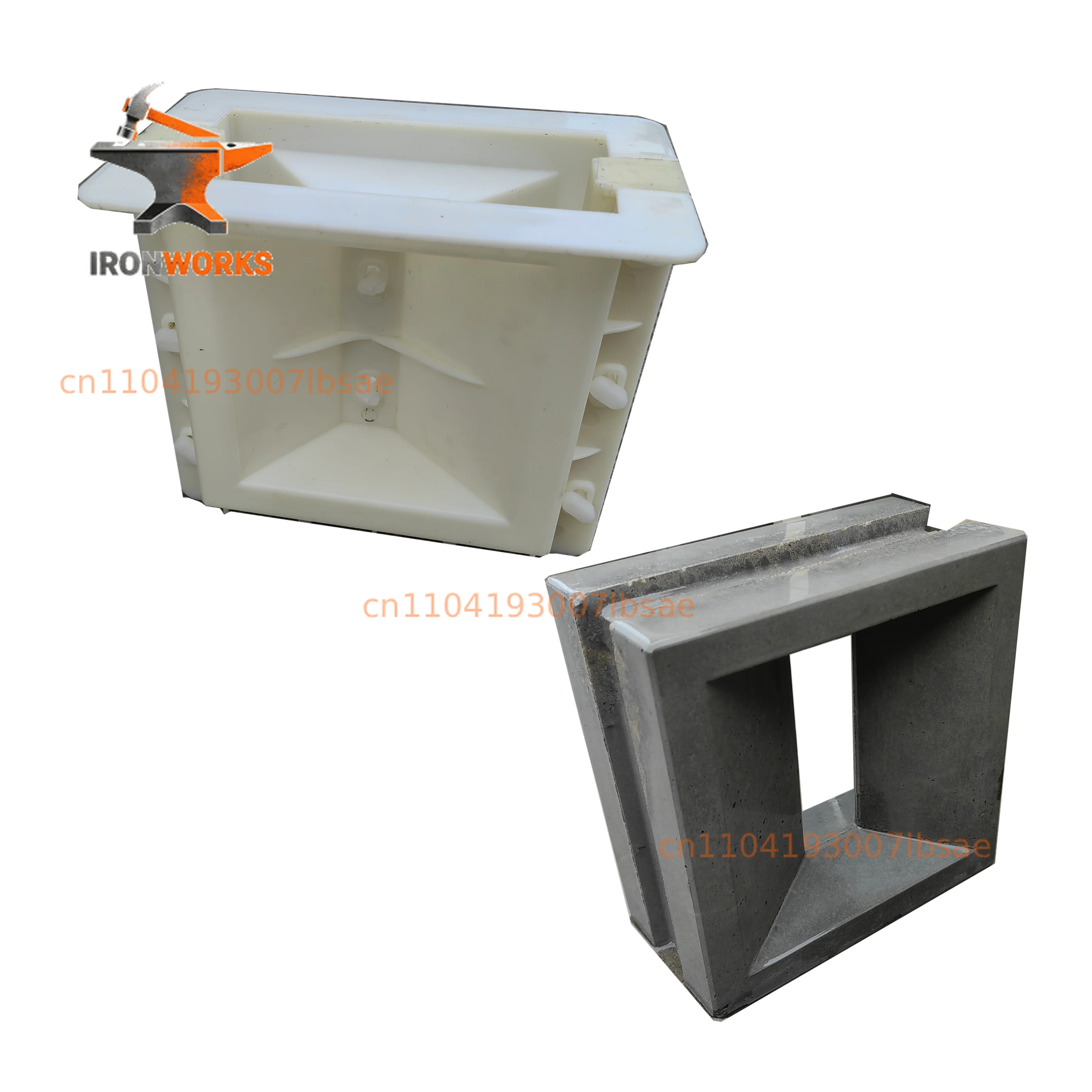 brick plastic mold hollow brick decorative hollow brick decorative wall double-sided hollow