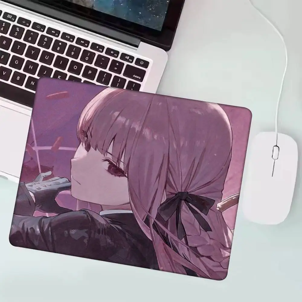 Anime Danganronpa Mousepad Small LockEdge Mouse Pad For Gamers Computer Desk Pad Rectangular Anti-slip Rubber