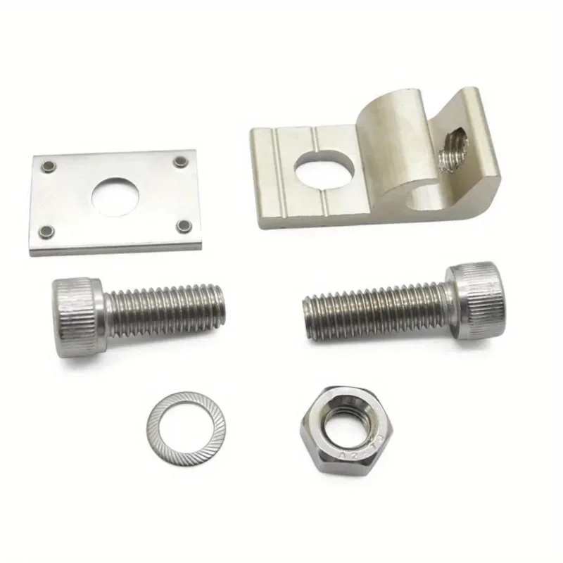 1Set Solar Mounted Bracket Grounding Lug for Solar Mounting System Grounding Clip Stainless Steel A2 Corrosion Resistant