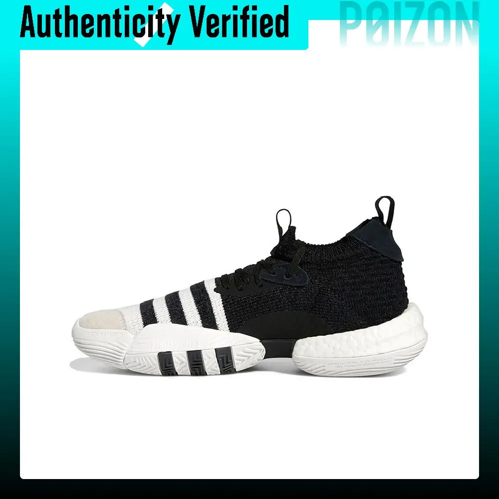 Adidas Trae Young 2.0 Trae Young 2 Cushioning Slip Resistant Abrasion Resistant Breathable Low top Basketball Shoes H06477