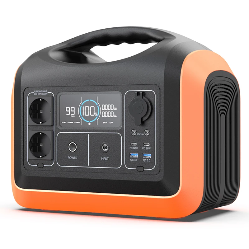 

Souop Открытый Кемпинг Домашний Lifepo4 Аккумуляторный аккумулятор Мобильное зарядное устройство Портативная генераторная станция 110 В 1000 Вт Солнечная электростанция