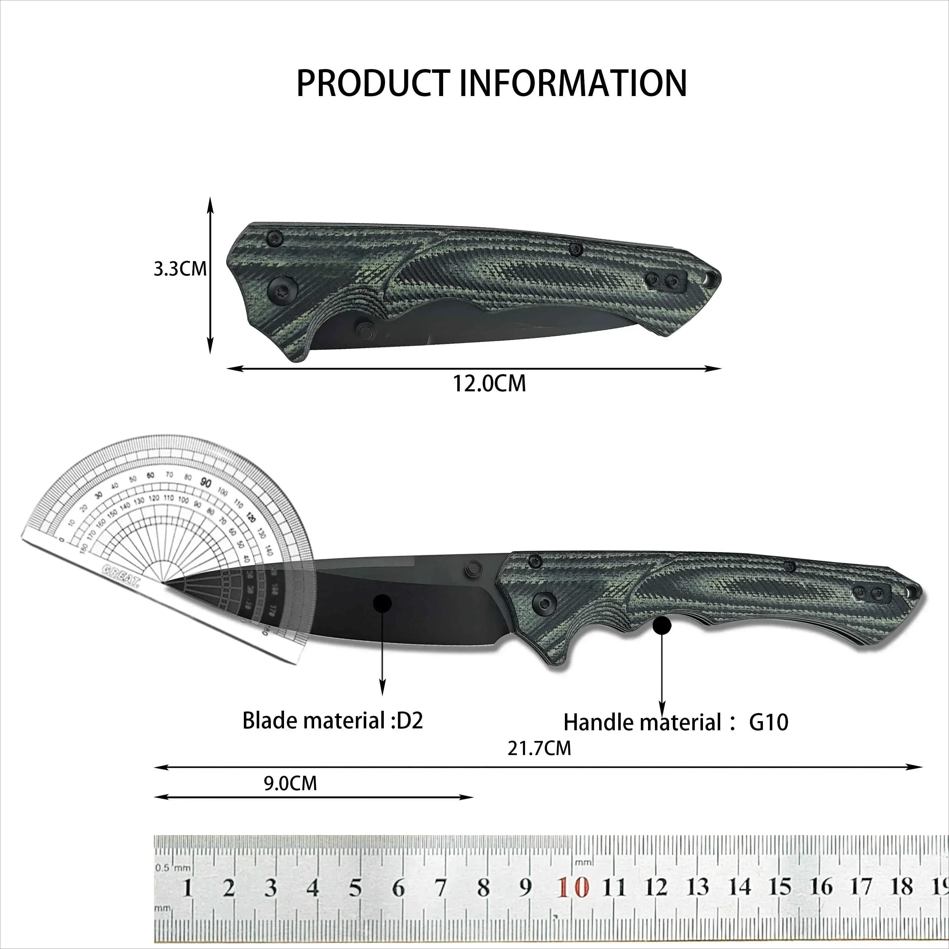 BM 615BK-1401 Outdoor Folding Knife D2 Blade Two-color G10 Handle Camping Hike Portable self-defense Tactical Hunting EDC knife