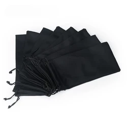 10Pcs Pouches for Sunglasses Mp3 Soft Cloth Dust Pouch Optical Glasses Carry Bag