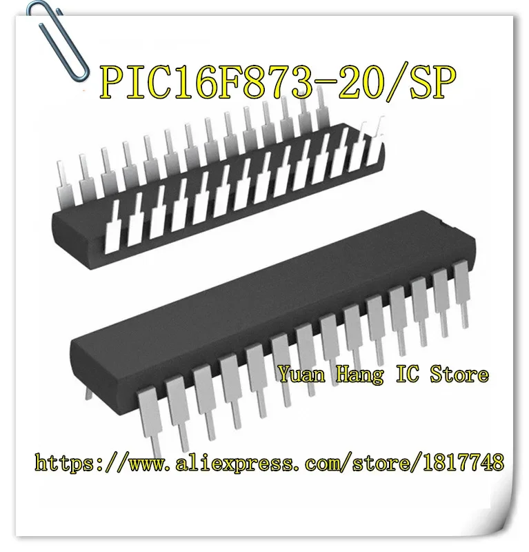 5PCS PIC16F873-20/SP PIC16F873-20 PIC16F873 16F873 DIP-28