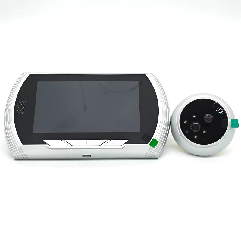 

4.5 Inch Infrared Night Vision Doorbell Smart Digital Door Station Camera Door Eye Video Recording Peephole Viewer Doorbell