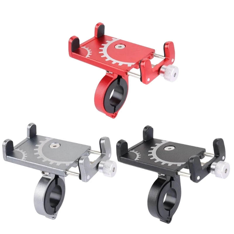 Stable Bike Handlebars Phone Brackets Bicycles Phone Holder Motor Cycling Phone for Navigations and Apps Use Drop Shipping