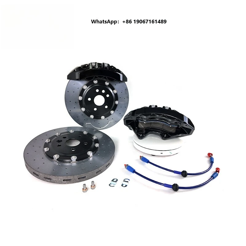 High Friction Carbon Ceramic Brake Rotors and 6 Piston Large Size Brake Caliper Kit for  Models  Automotive Brake   hy