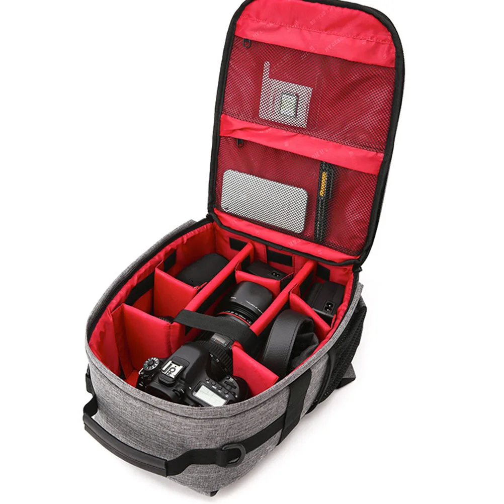 Mochila impermeable para cámara, bolsa de transporte de viaje, bolsa de fotografía, bolso de hombro, maleta de aventura, 1 ud.