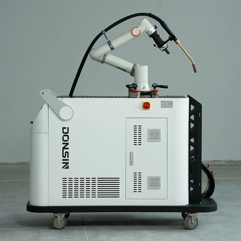 DONSIN Mig Welder Automatic Cobot Welding Machine with Car 360° Flexible Welding with High Accuracy