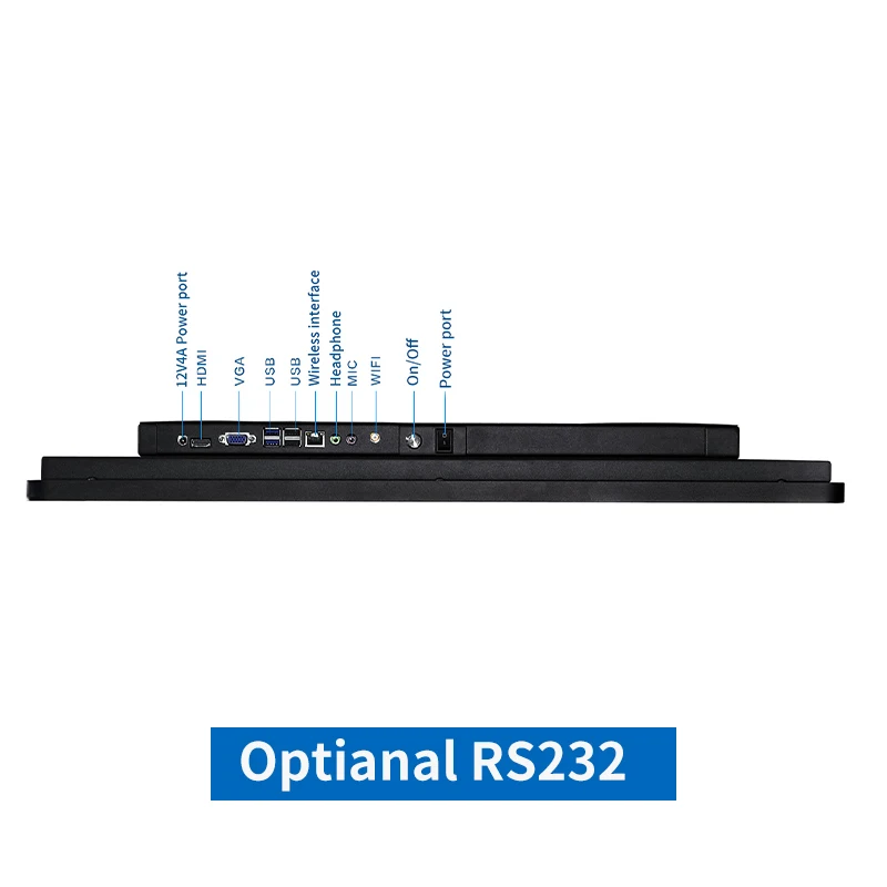hit productFull HD 32 43 Inch IP65 J1900/Core I3/i5/i7 Embedded Panel PC Industrial Touch Screen Computer Monitor 4k Pc