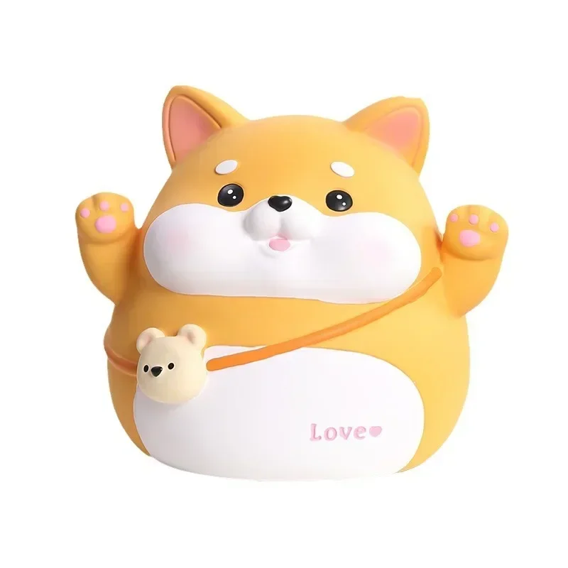 Coin Piggy Bank Yellow Cat Money Saving Box, Pink Money Bank, Best Christmas Birthday Gift for Kids Girls Home Decoration