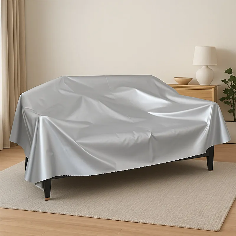 Waterproof and Sunproof Furniture Bed Sofa Dustproof Cover Decoration Refrigerator Washing Machine Rain Cover Sunshadecovercloth