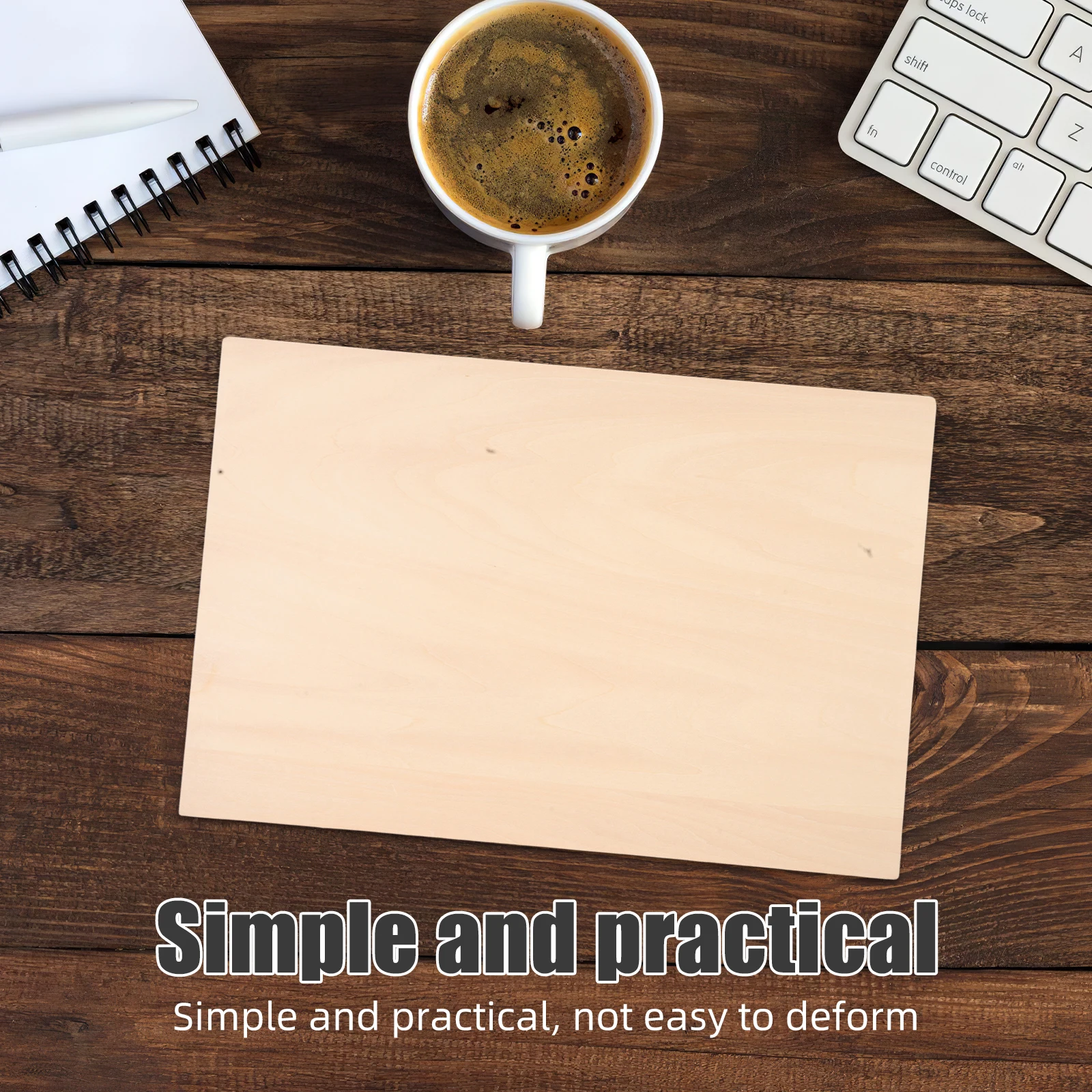 

2Pcs Wood Carving Board A3 Smooth Surface Engraving Plate Portable Printmaking Wood Panel for DIY Craft and Art