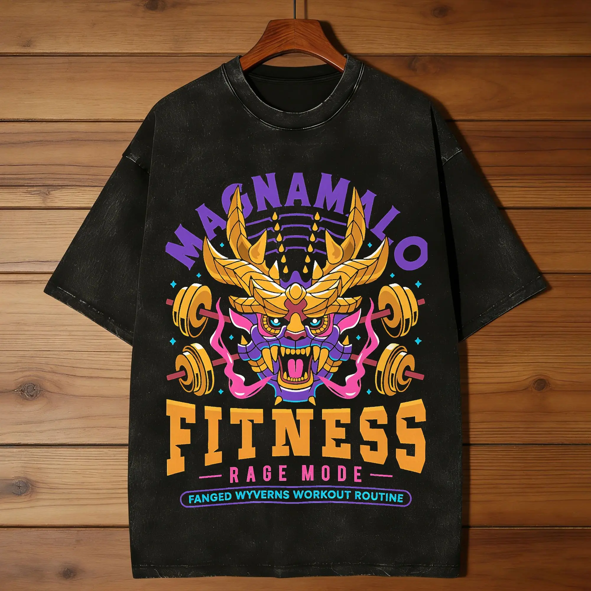 Magnamalo Monster Hunter Twisted Reflection T Shirts  Tops  Aesthetic Short-Sleeve T-Shirt O Neck Popular Loose Tee Shirt Cheap