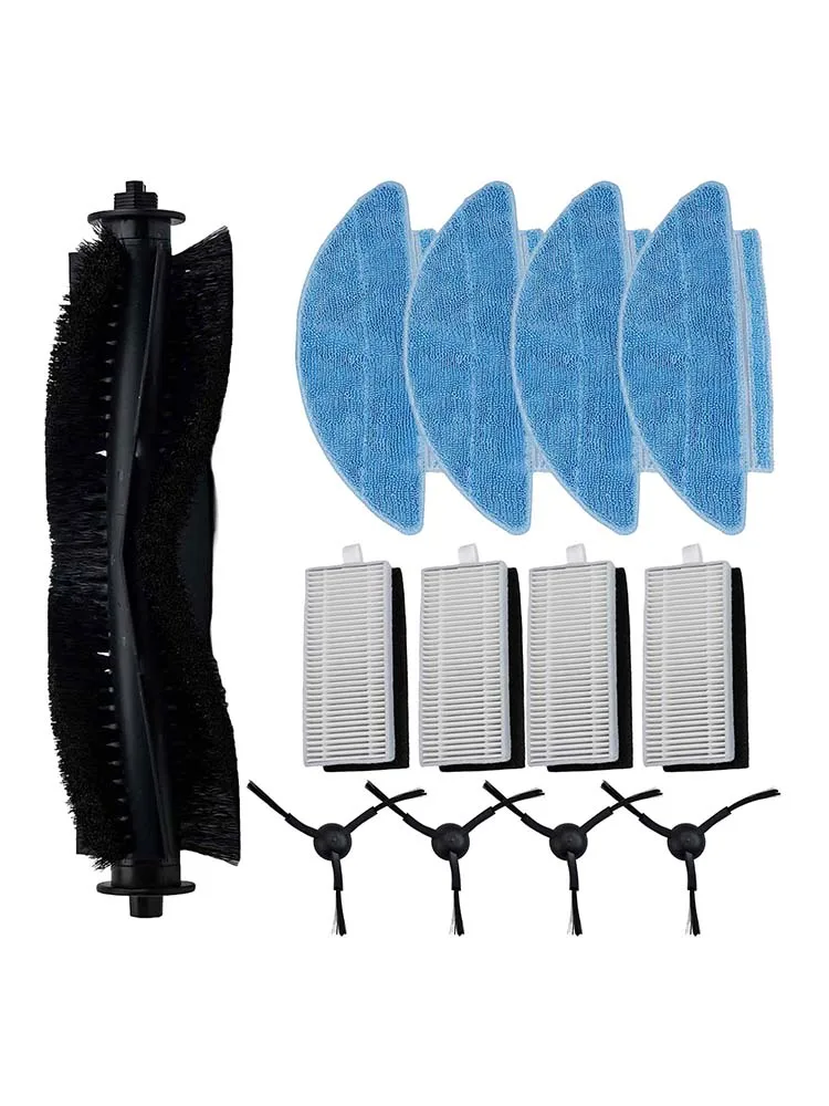For Cecotec For Conga For 7490 7290 For Genesis For X-Treme Vacuum Main Side Brush Filter Mop Pad Kit Replacement Parts Cleaning