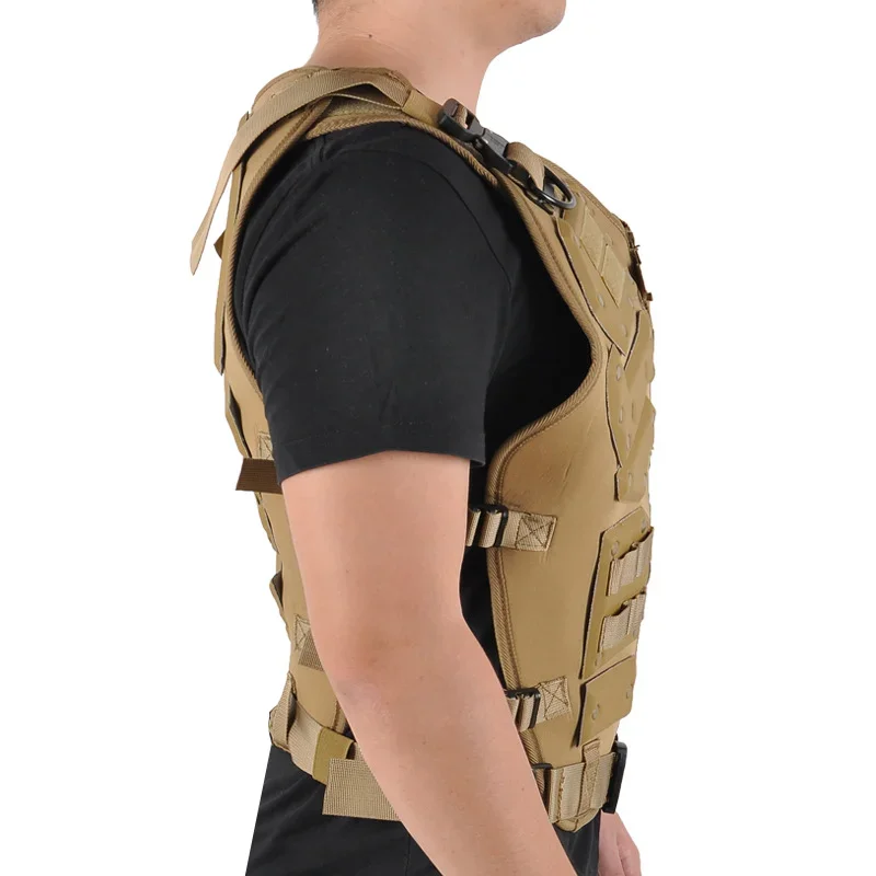 Nieuwe Multifunctionele Unisex Militaire Buitenbeveiliging Sport Fysieke Training Zelfverdediging Beschermende Pe Amor Tactisch Vest