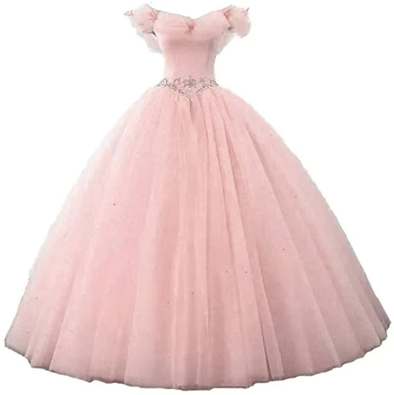 Angelsbirdep Baljurk Trouwjurken Vestidos De 15 Anos Hoge Kwaliteit Tulle Formele Cinderella Birthday Party Jurken