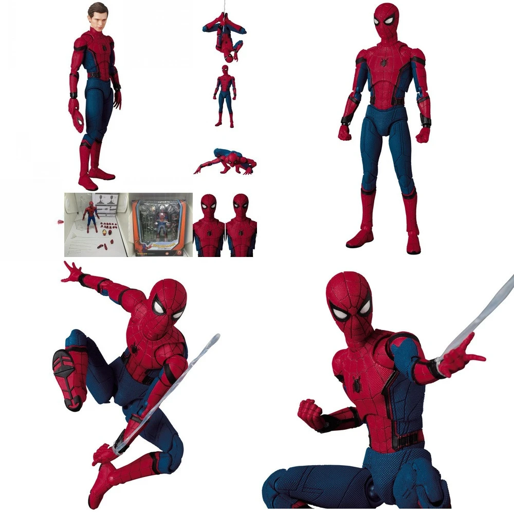 Actiefiguur MAF047 Avengers Movie Gelede Spiderman Collectible Desktop Ornamen Speelgoedmodel Verjaardags- en kerstcadeaus