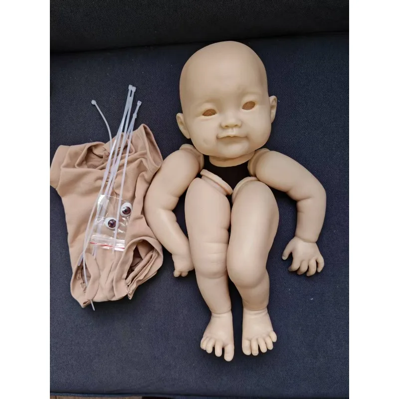 21Inch Reborn Kit Naomi Limited Edition Reborn Vinyl Doll Kit Lifelike Real Soft Touch Fresh Color Unfinished Blank Doll Kit