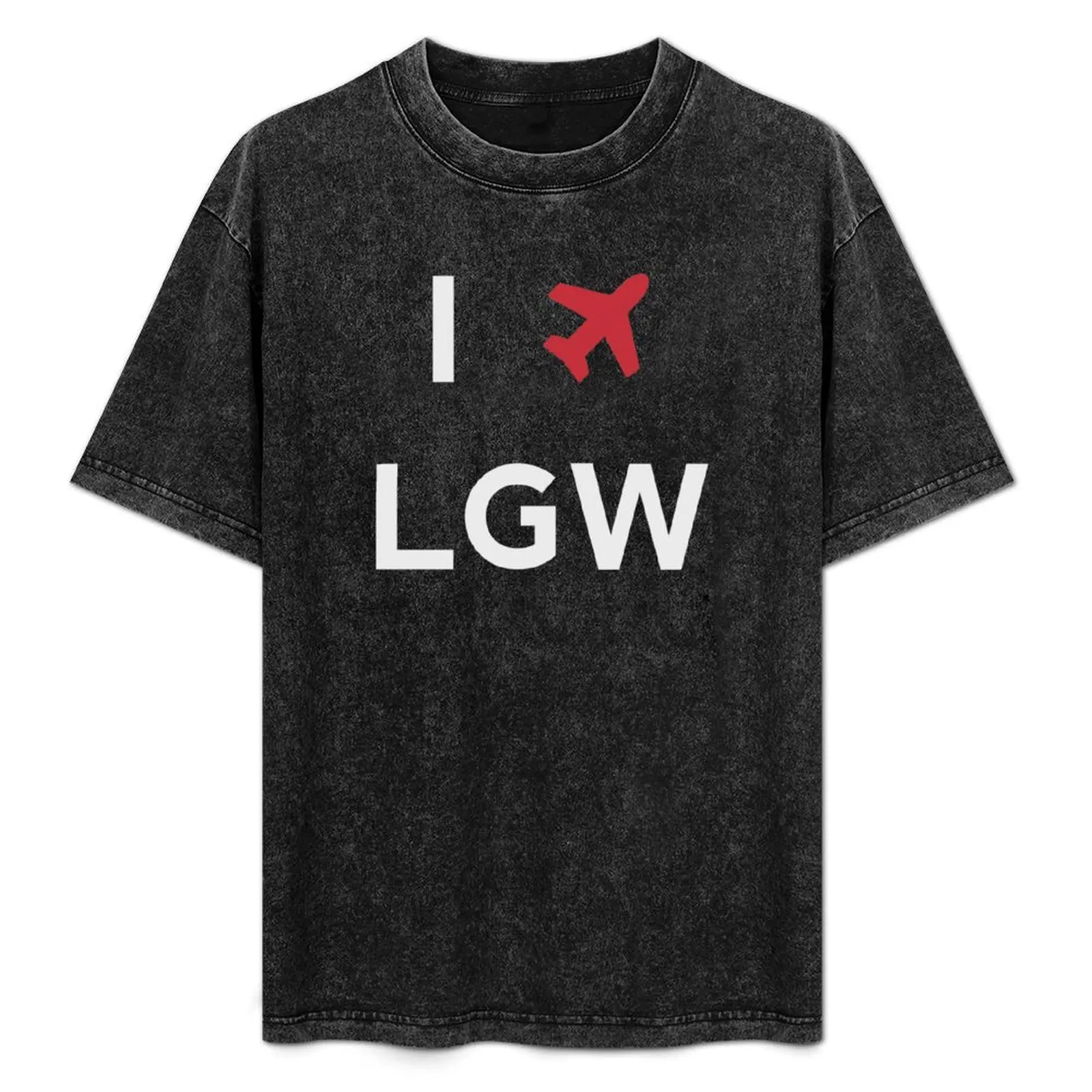 

I love London Gatwick LGW T-Shirt vintage graphic tee aesthetic clothes tees t shirt men 100℅ cotton