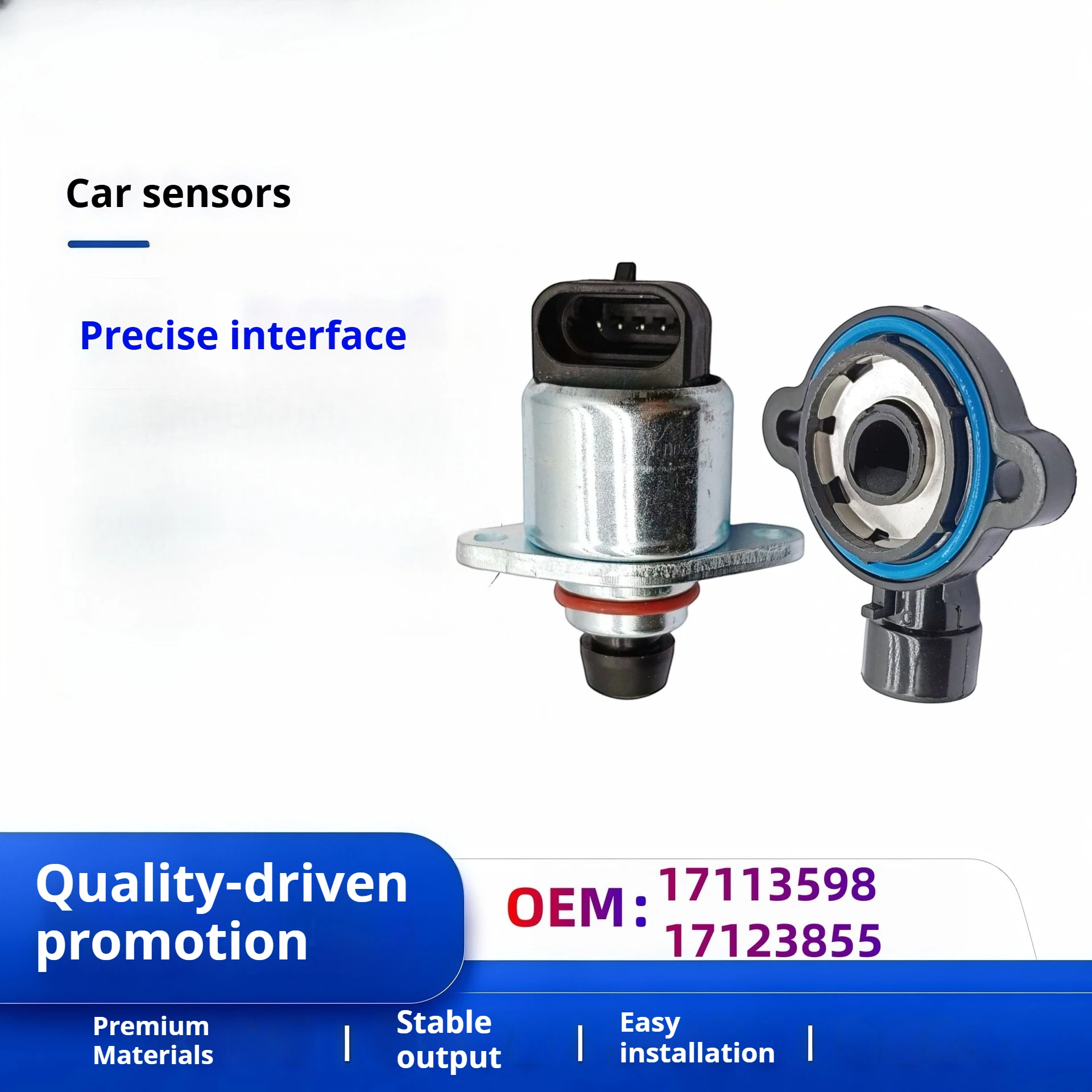 Idle Air Control Valve IAC 17113598 17123855 For Chevy Silverado Tahoe GMC Sierra Yukon 1999‑2007 4.8L 5.3L 6.0L