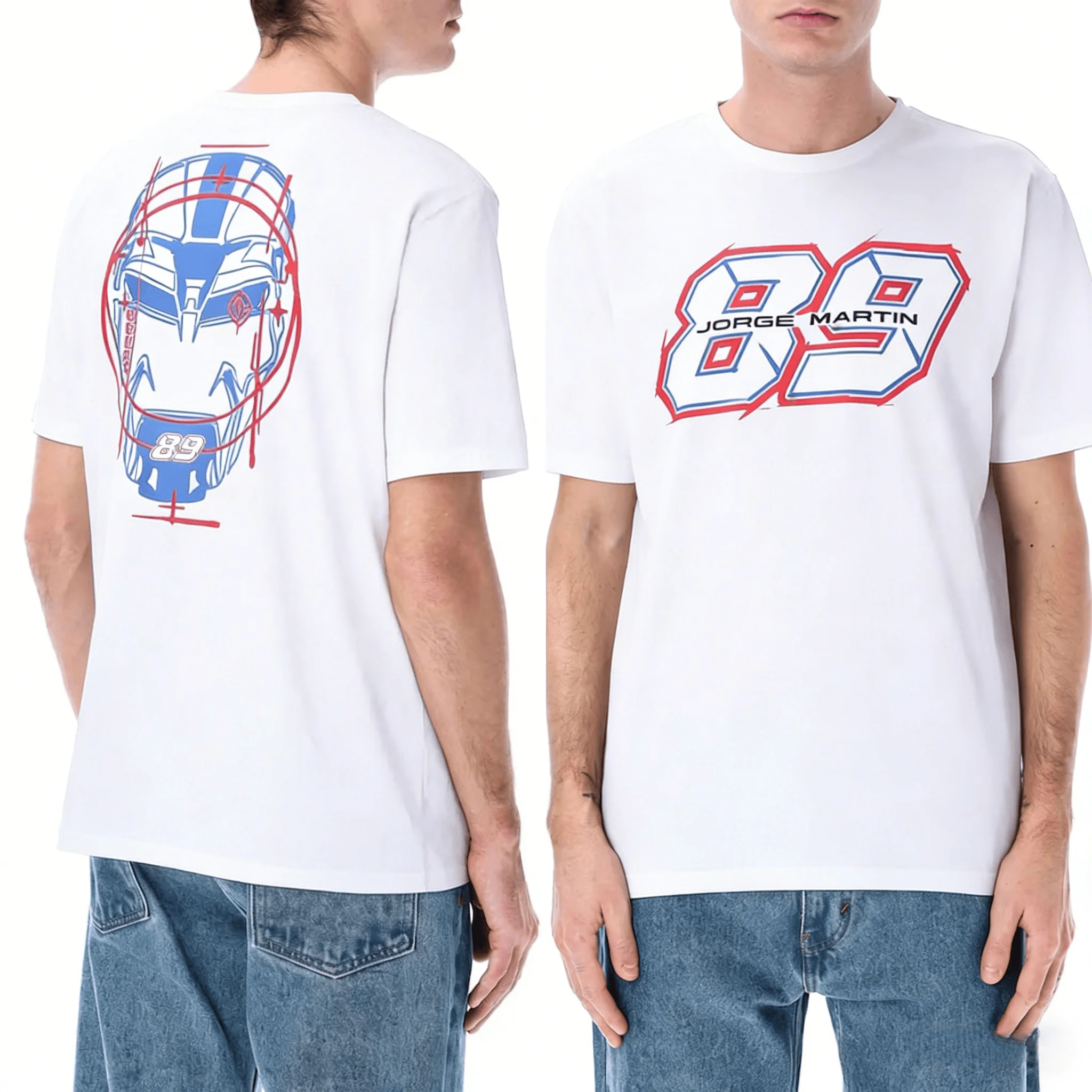 Jorge Martin 89 Graphic Men's Clothing Women's T-Shirt Cotton Short Sleeve Y2k Popular Street Style Fashion 2026 Summer T Shirt