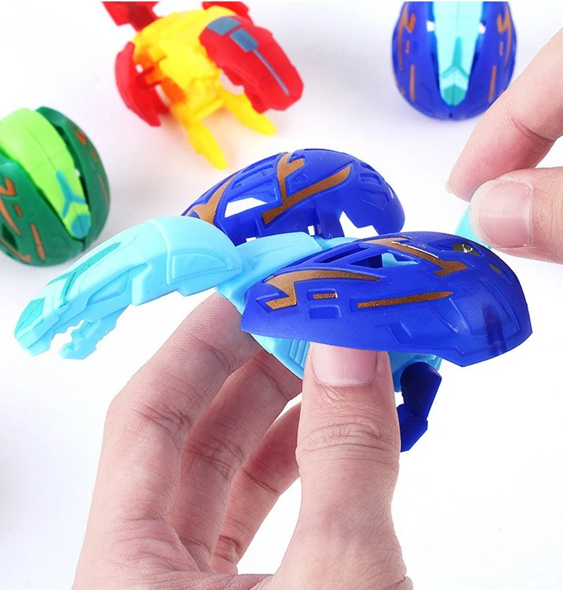 

3Pc Dinosaur Eggs Transforming Toy Simulation Deformation Dinosaur Transform Twisting Children Educational Toys Kids Gift