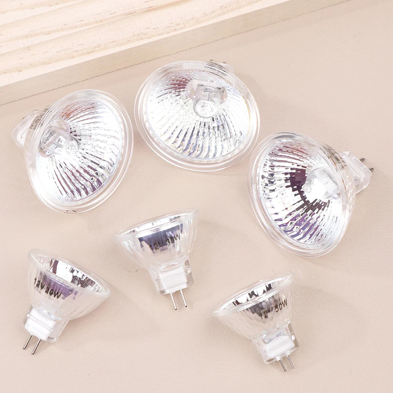 High Quality Household AC/DC 12V Halogen Bulb Lamp Cup Light MR11 MR16 GU5.3 GU10 High Brightness Spotlight Lighting Accessories