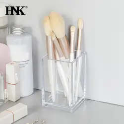 Make Up Organizer Makeup Brush Pot With Brushes Storage Acrylic For Cosmetics Holder Desk Cosmetic Storage Container