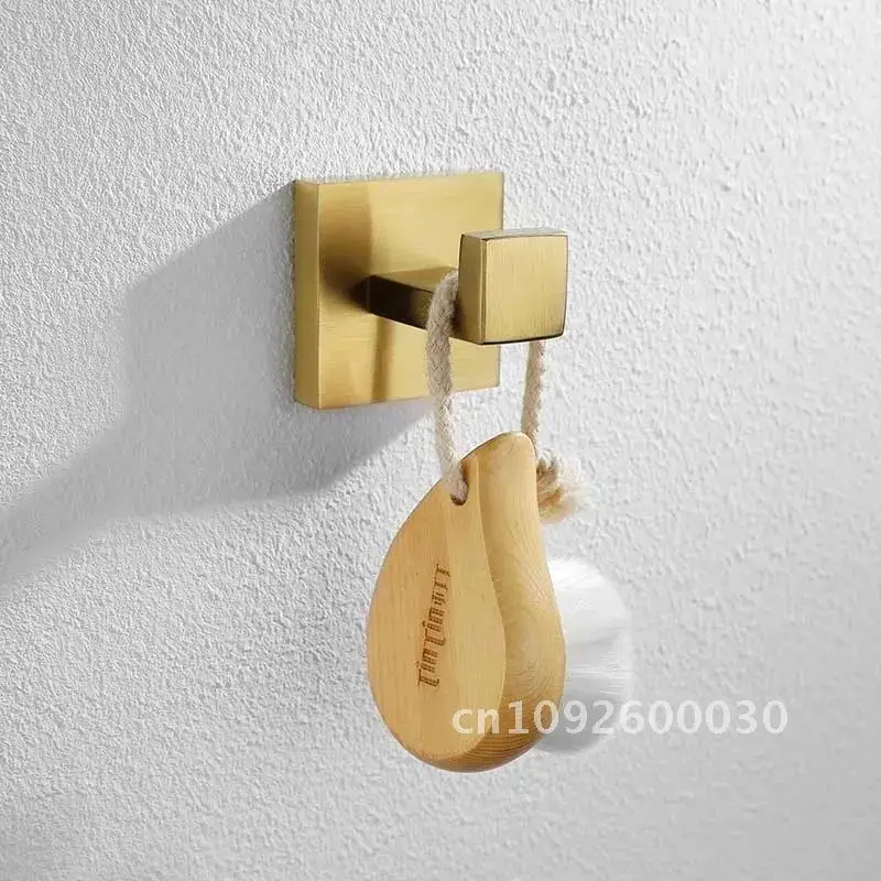 Mirror Polished /Matte Black /Brushed Stainless Steel Robe Hook Square Coat Wall Mount Hook Towel Hat Towel Hanger Door Robe