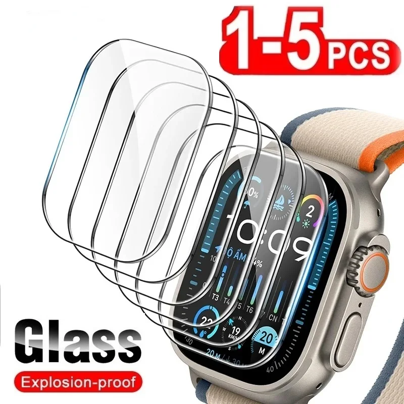 For Apple Watch Ultra 2 Screen Protector Tempered Glass for Apple Watch Ultra 1 2 49MM Protective Film Foil