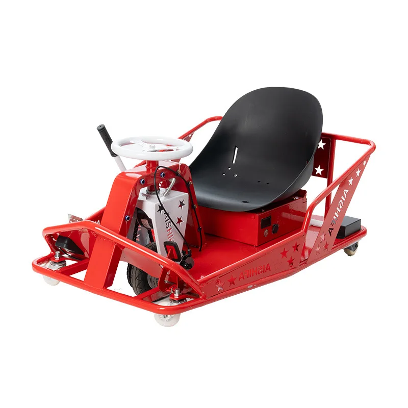 Internet celebrity drift kart adult child cool tail flick car adult square outdoor adult