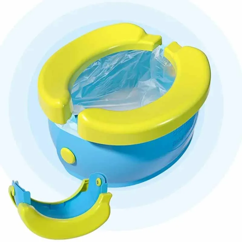Pieghevole da Viaggio per Bambini Pentola per Toilette Squatty Vasino Orinatoio per Bambini Pentola per Bambini Toilette per Bambini Vasino Portatile Vasino per Bambini Sedile per Addestramento