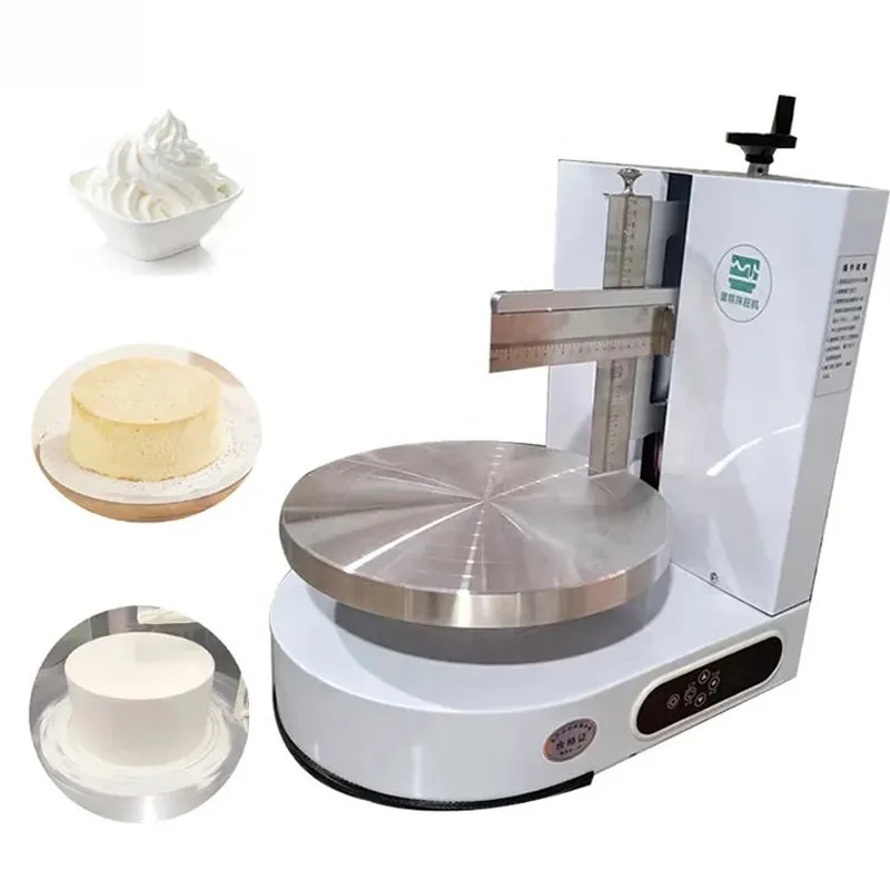 

Автоматическая машина для разглаживания масляного крема для выпечки покрытия, машина для разбрасывания тортов на день рождения