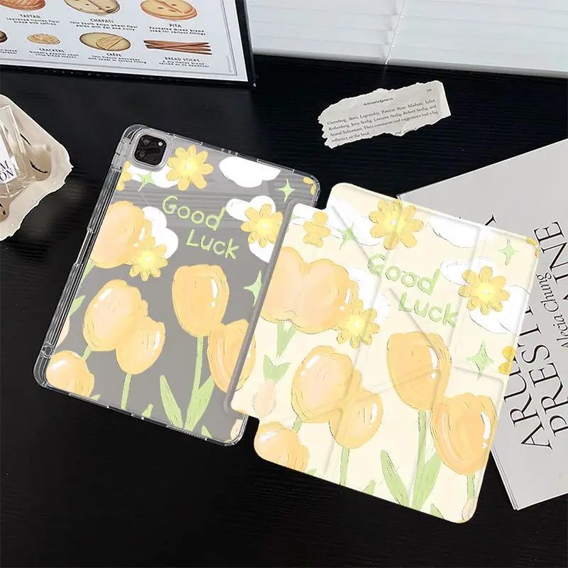 3+Y Multi-Angle Stand Cover for iPad10.2 7/8/9th 4/5 10.9 iPad A16 2025 11th Air11/13 IPad Mini6 8.3 air3 10.5 Pro 11 2020