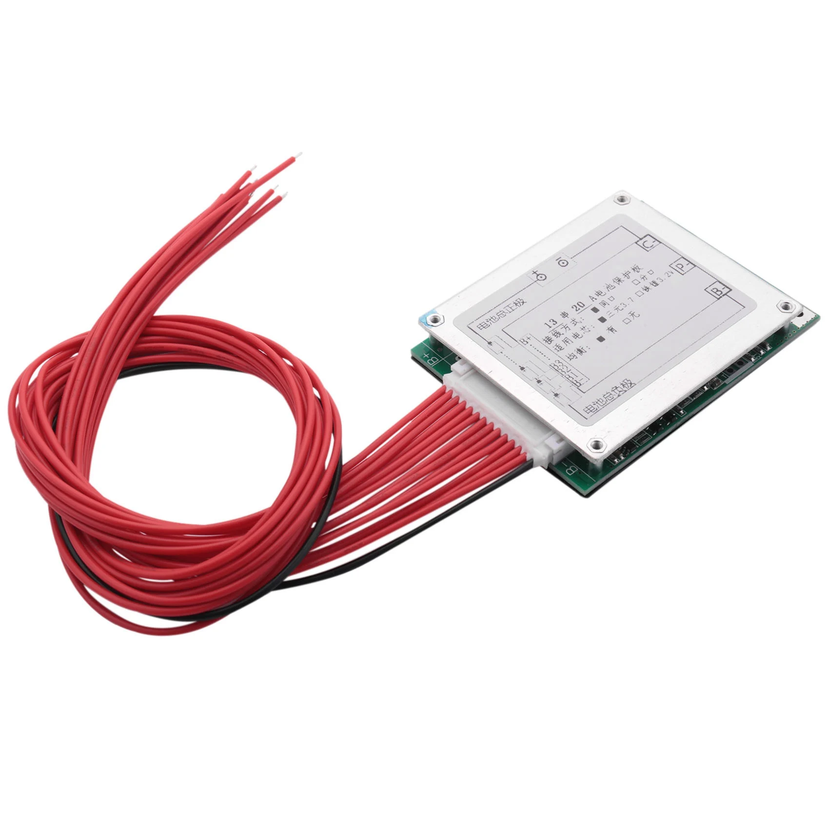 A64I 13S 48V 20A Li-Ion Lithium Cell Battery Protection Pcb Board Protection With Balance For E-Bike Electric Scooter