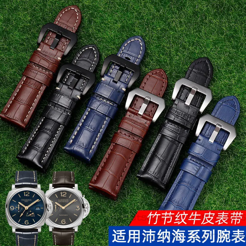 

Genuine Leather Strap Men's PAM441 359 Strap 24mm