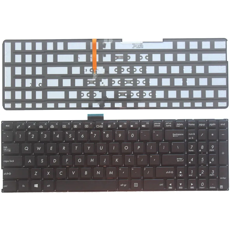 

New Laptop US Keyboard for ASUS K501 K501U K501UB K501UQ K501UW K501UX K501L K501LB K501LX A501L A501LB A501LX With Backlight